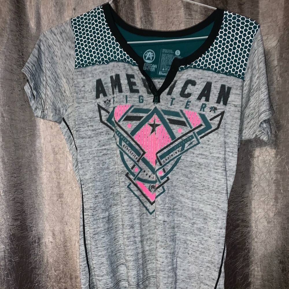 American fighter shirt from Buckle.